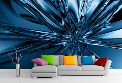 Fototapeta Crystal blue